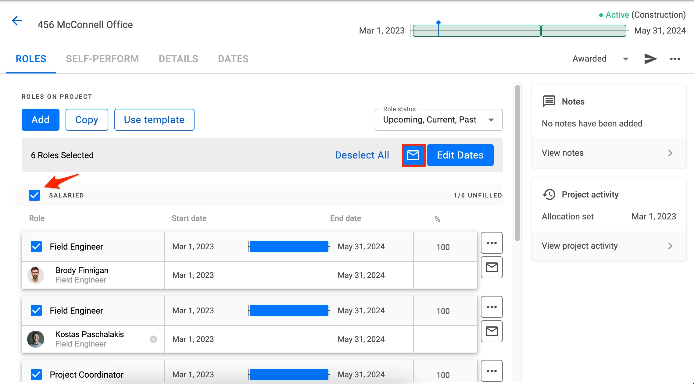 Assignment Alerts – Support Help Desk