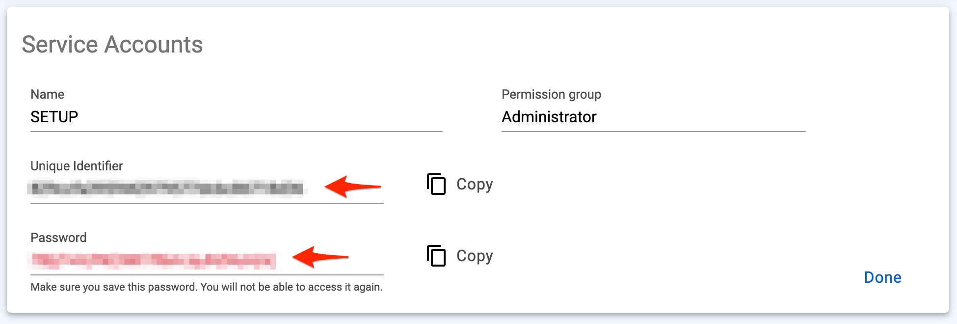 Create Service Accounts for API Integration – Support Help Desk